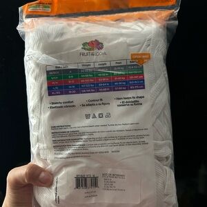 Fruit of the Loom White Undergarments